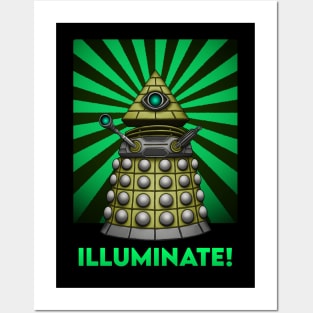 Illuminati Dalek - Azhmodai 23 Posters and Art
